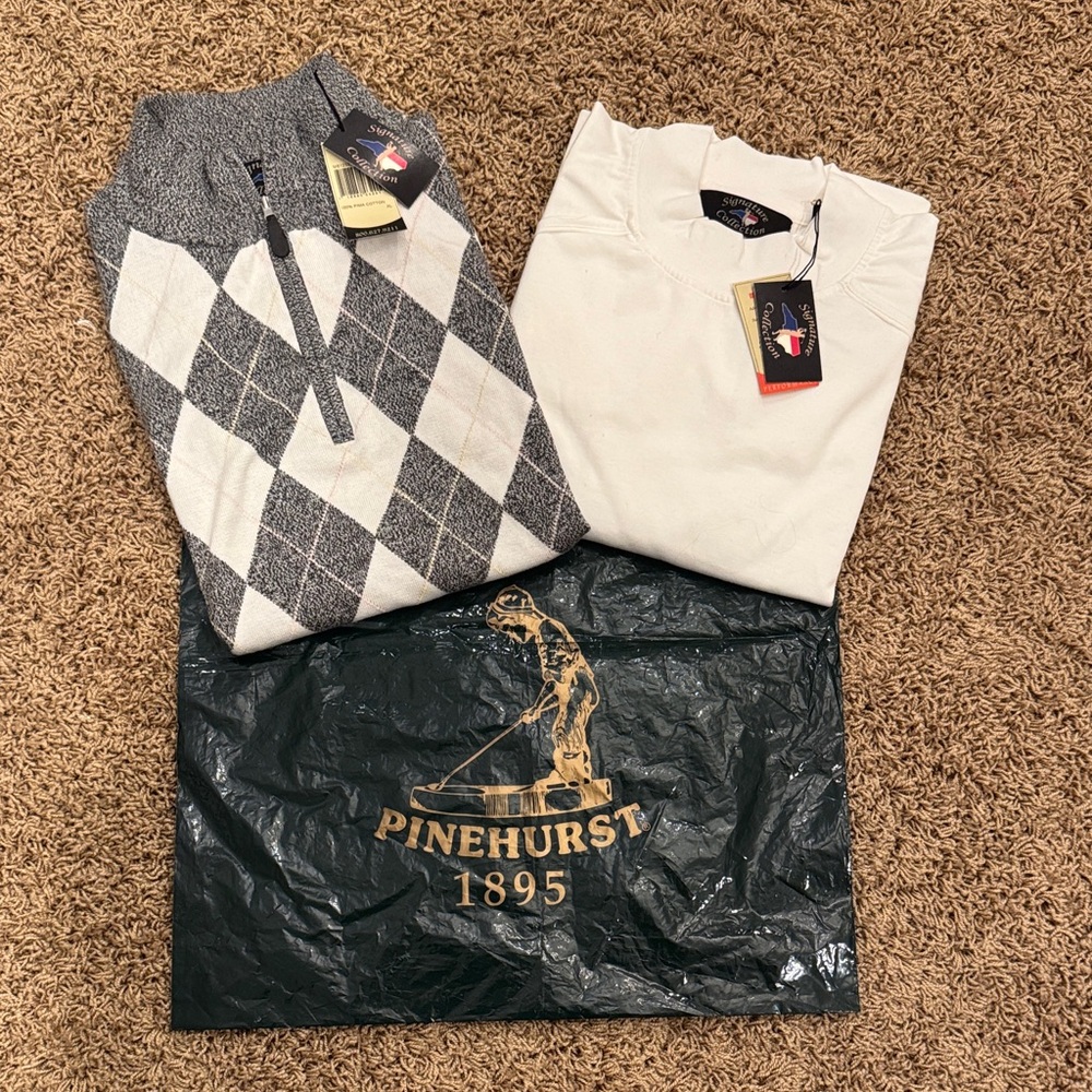 Men's Signature Collection Pinehurst Vest and LS